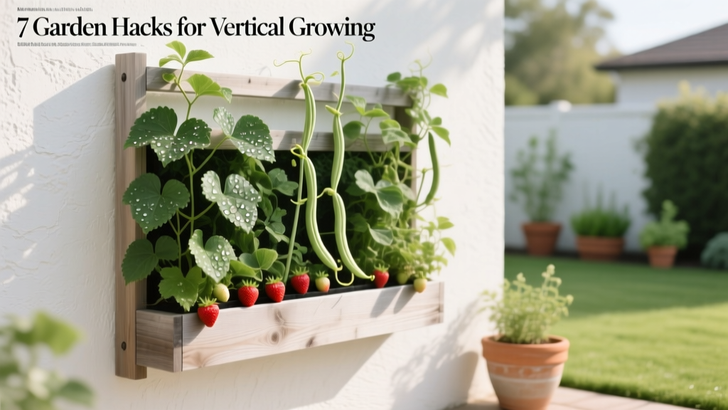 7 Garden Hacks for Vertical Growing