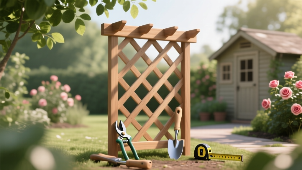 8 Garden Hacks for Garden Trellis Building