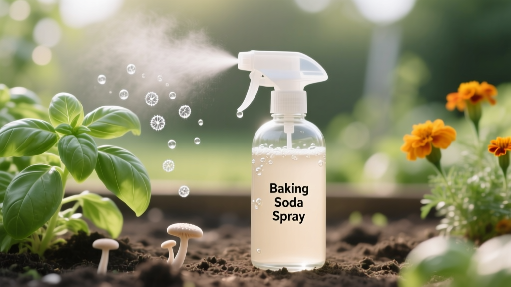 Baking Soda Spray for Fungal Disease Prevention