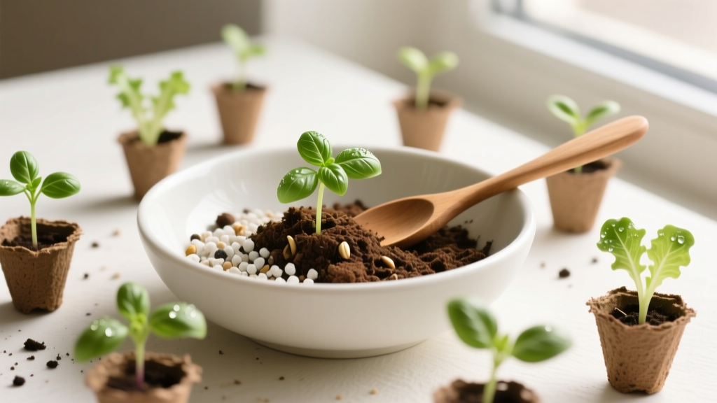 Homemade Seed Starting Mix Recipe