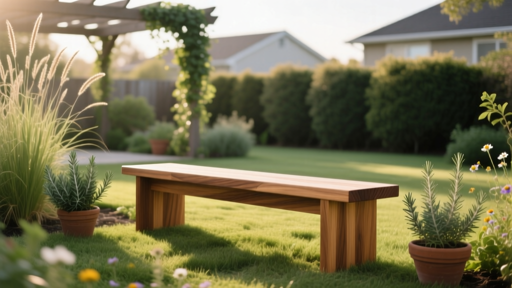 How to Build a Simple Garden Bench