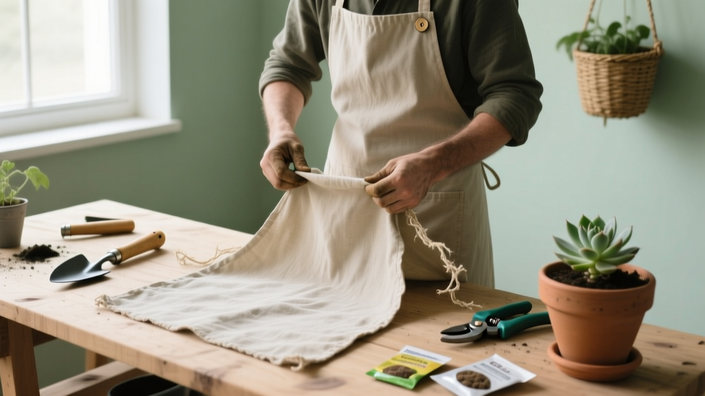 How to Build a Simple Garden Potting Apron