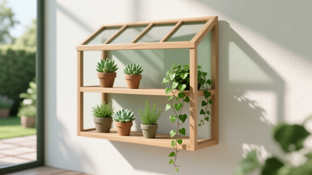 How to Build a Simple Greenhouse Shelf