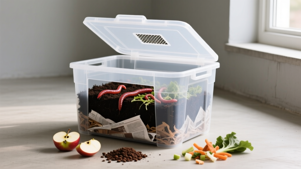 How to Make a Worm Bin from a Storage Tote