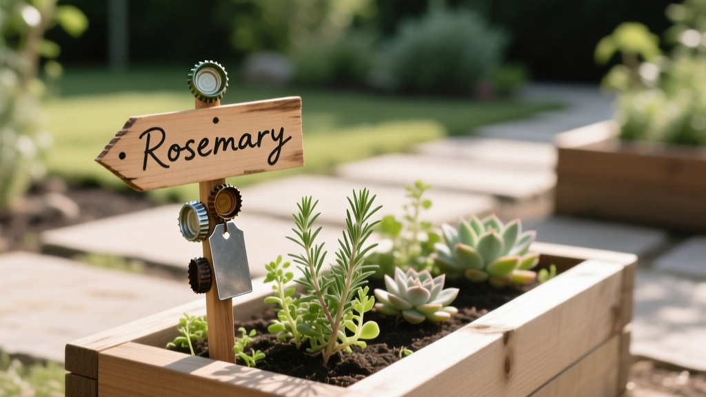 How to Make Garden Markers from Recycled Materials