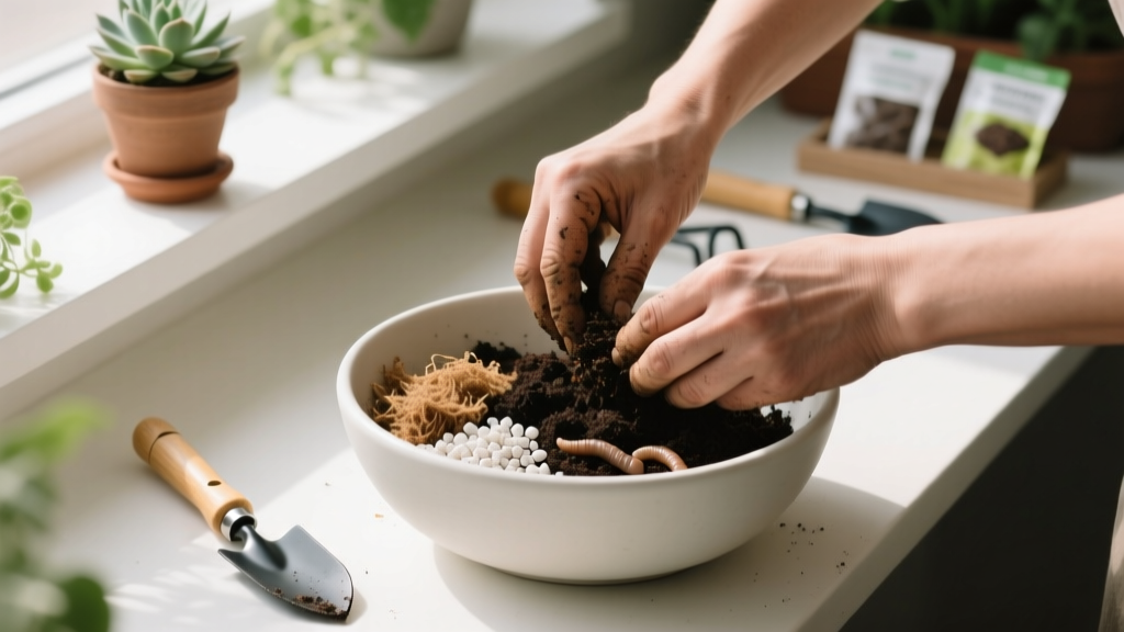 Making Your Own Potting Soil Mix