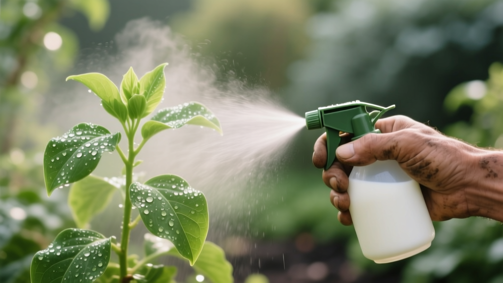 Milk Spray for Plant Health: Does It Work