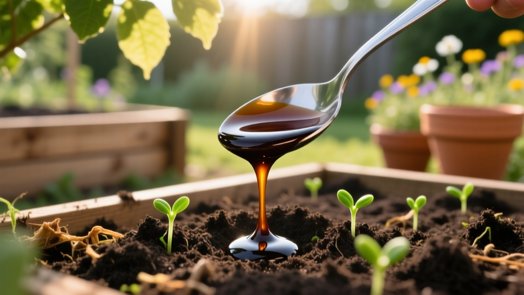 Molasses as a Soil Booster for Gardens