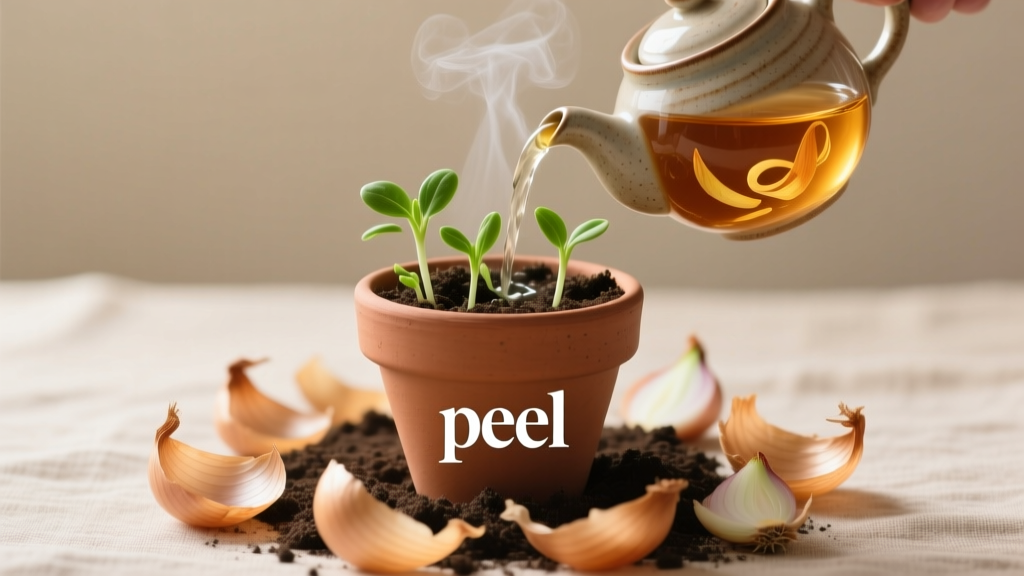 Onion Peel Tea as a Potassium-Rich Fertilizer