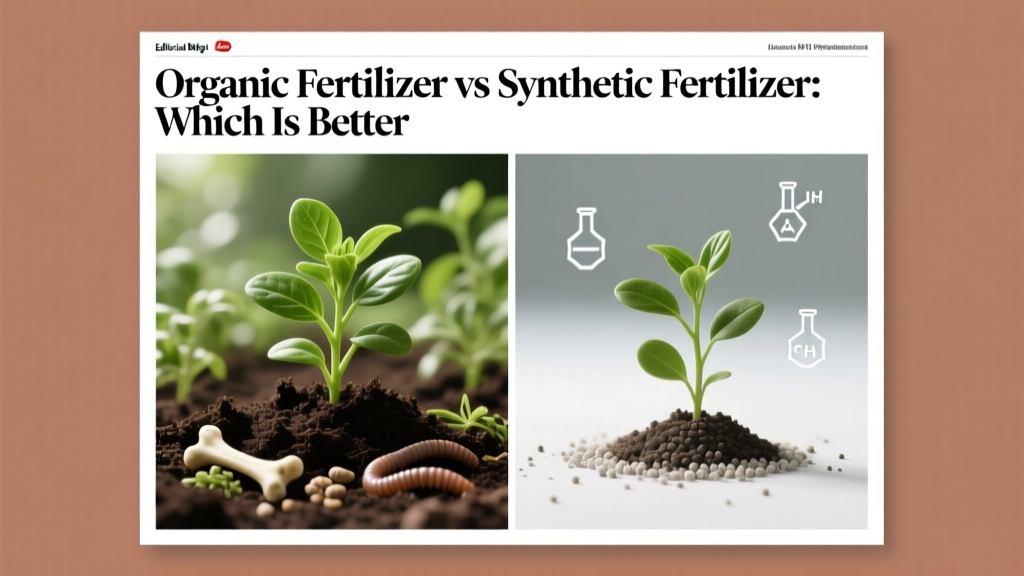 Organic Fertilizer vs Synthetic Fertilizer: Which Is Better