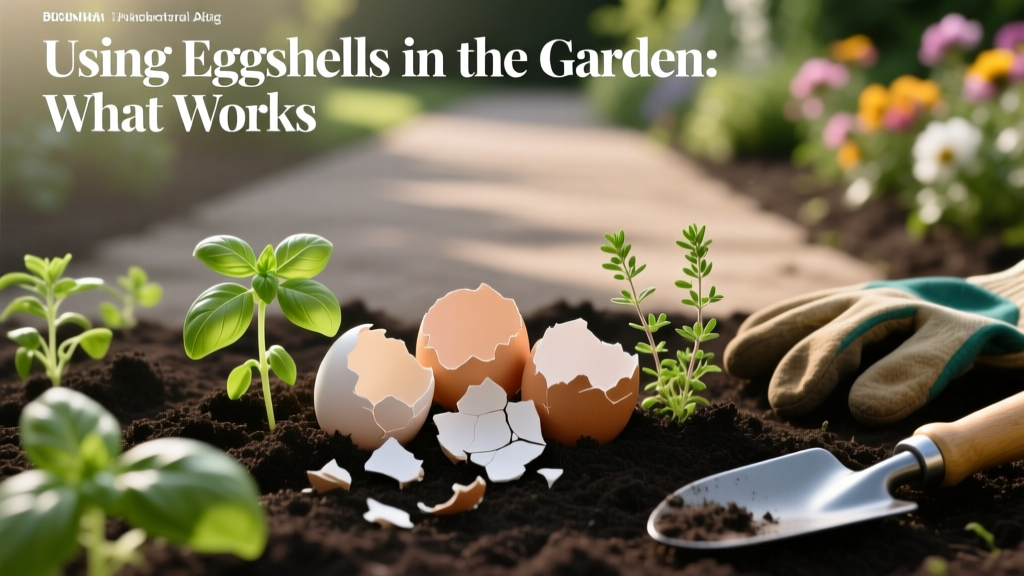 Using Eggshells in the Garden: What Works