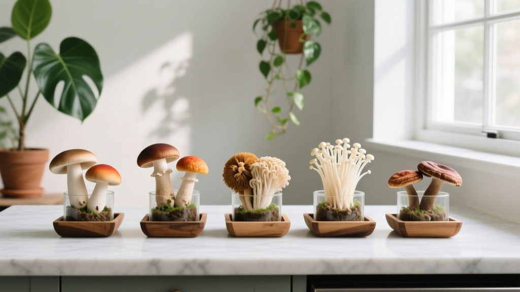 Growing Mushrooms at Home: Beginner Guide to 6 Easy Varieties for Any Space