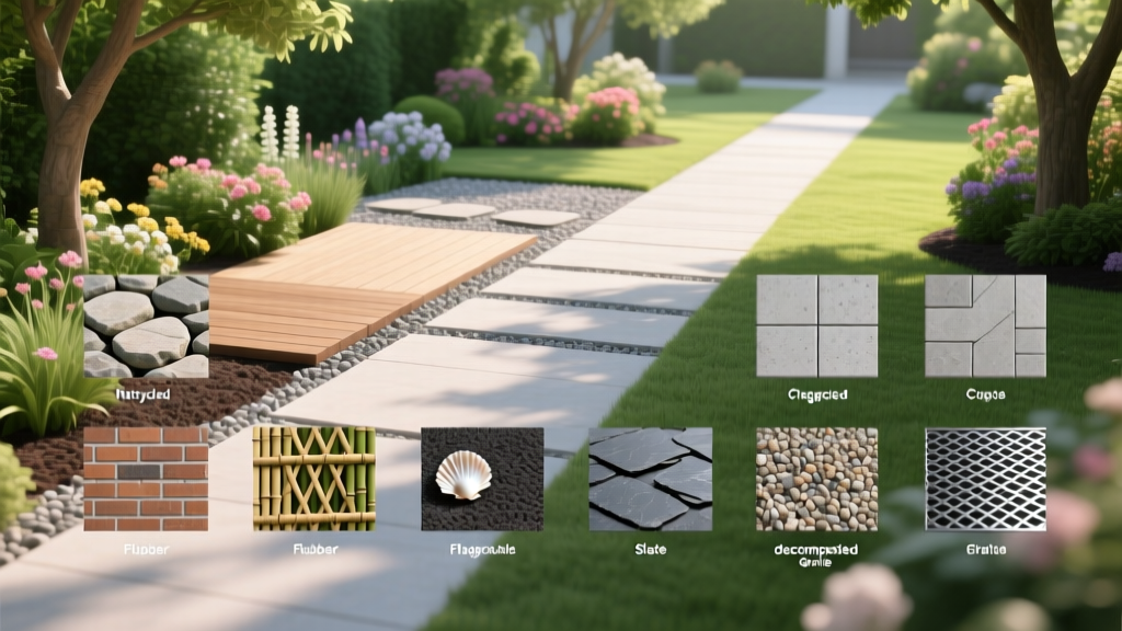 Garden Path Design: 12 Material Options With Cost, Durability, and DIY Difficulty