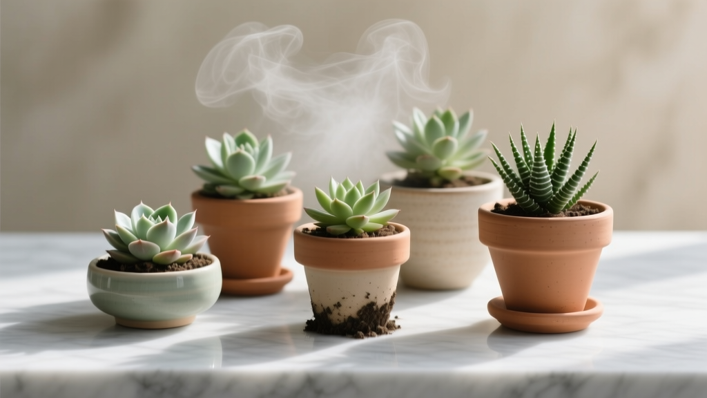 Succulent Care Guide: Watering by Pot Depth & Humidity
