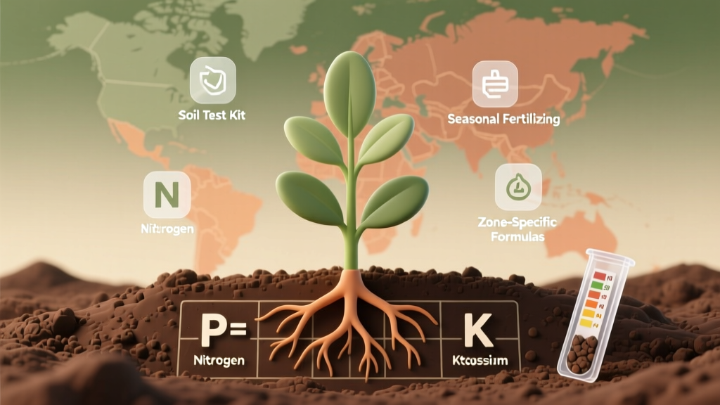 Best Plant Fertilizer by USDA Zone: NPK Guide + Soil Test Tips