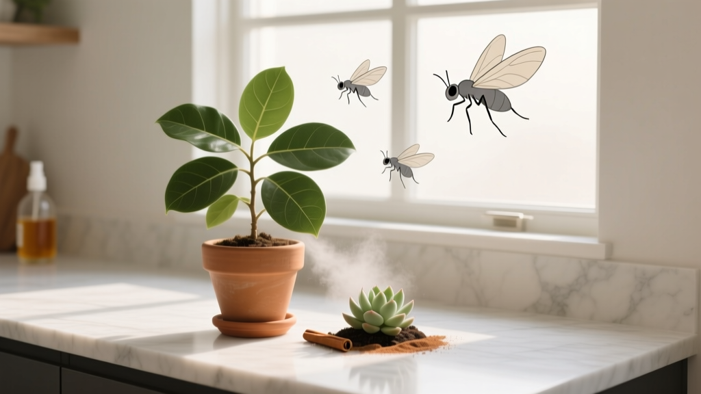 How to Get Rid of Gnats on Houseplants Naturally