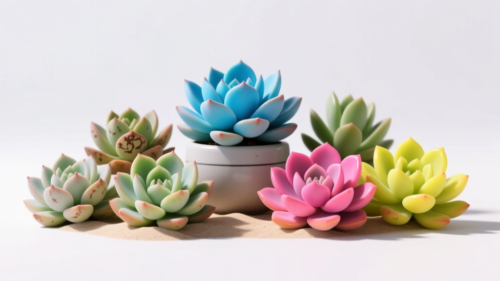 Colorful Succulents: Natural vs Dyed Truths Revealed