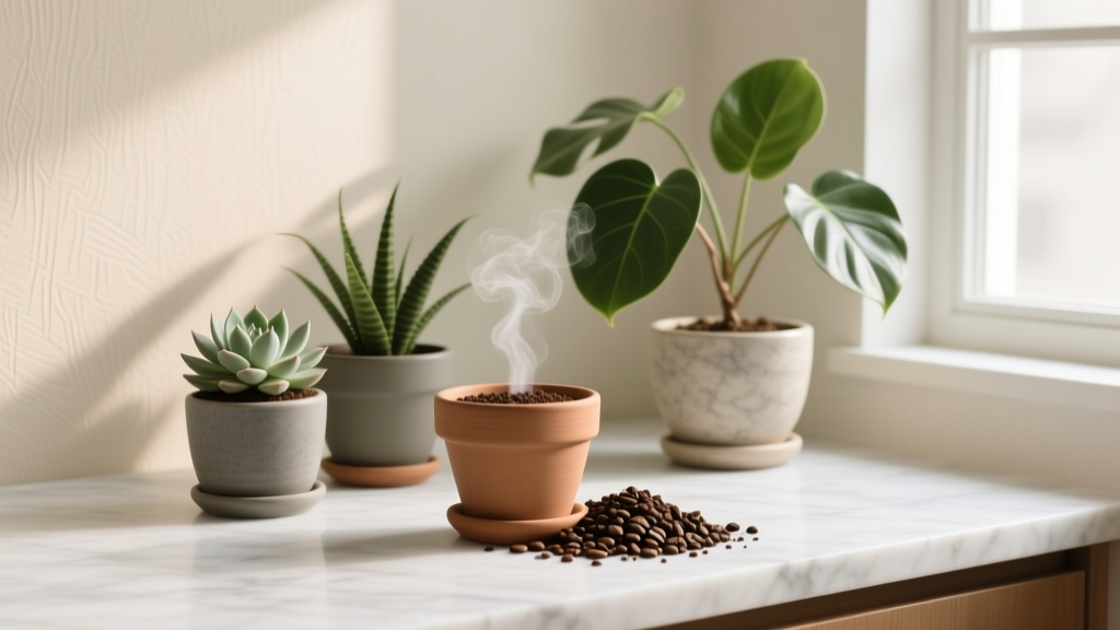 Coffee Grounds for Houseplants: Safe Use Tips & pH Risks