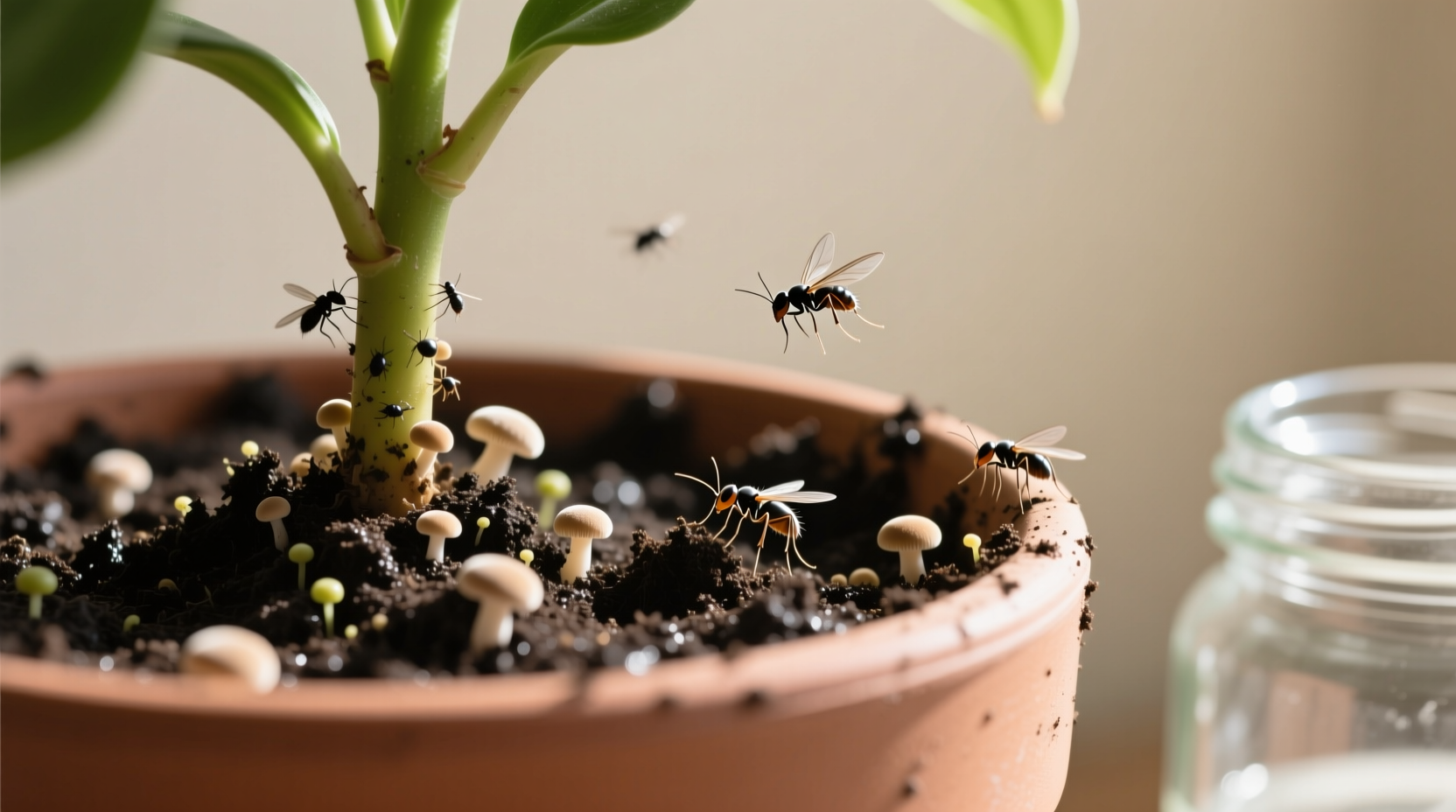 Fungus Gnats: Why Vinegar Fails & What Actually Works