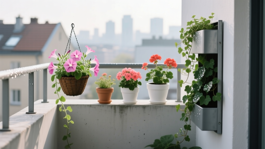 Best Balcony Flowers for Small Spaces & Tiny Yards