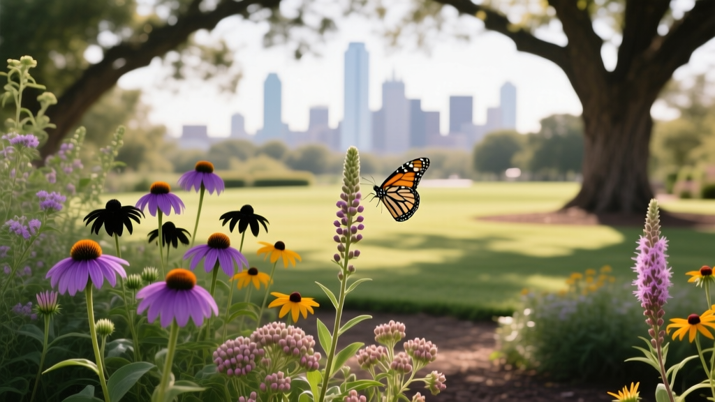 Butterfly Garden Dallas TX: Native Plants for Zone 8a–9a