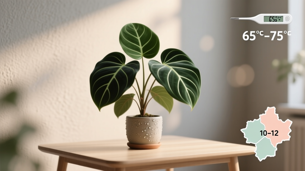Calathea Lancifolia Care: Humidity Needs by Season & Zone