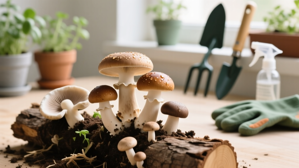 How to Grow Edible Mushrooms at Home Safely