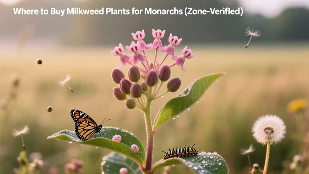Where to Buy Milkweed Plants for Monarchs (Zone-Verified)