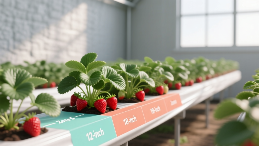 Strawberry Plant Spacing Guide: Maximize Yield by Zone