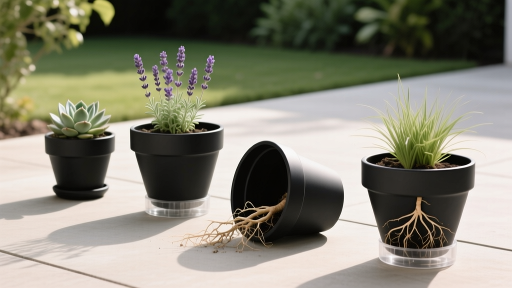Black Garden Pots: USDA Zone-Safe Strategies for Roots