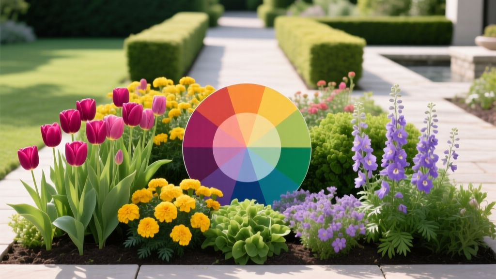 Garden Color Wheel: How to Design Flower Beds with Stunning Color Combinations