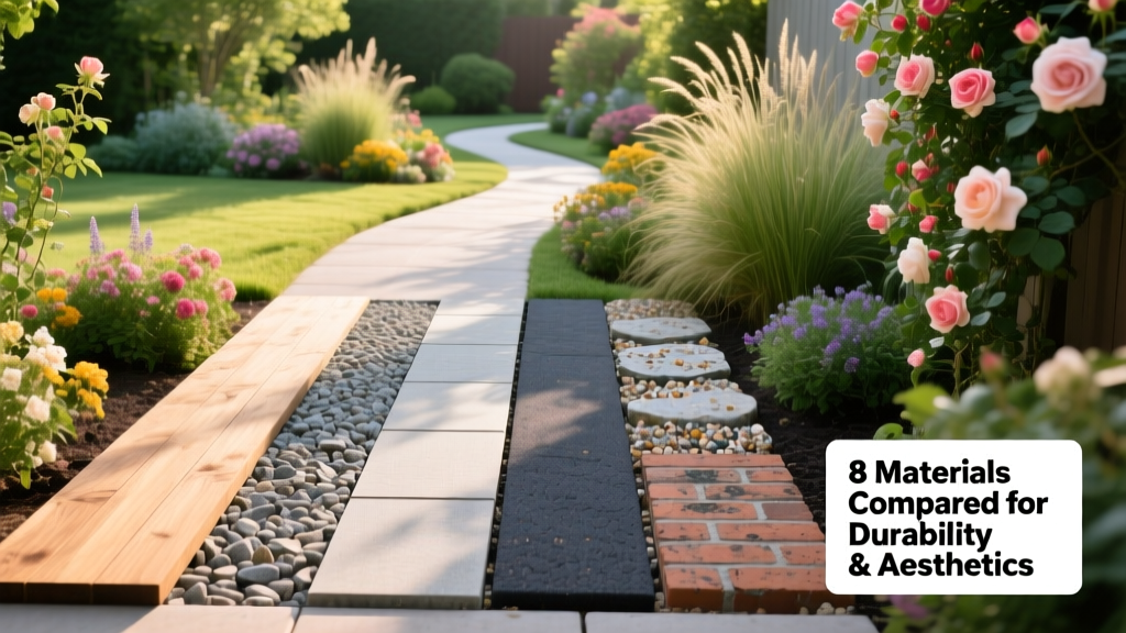 Garden Path Design: 8 Materials Compared for Durability and Aesthetics