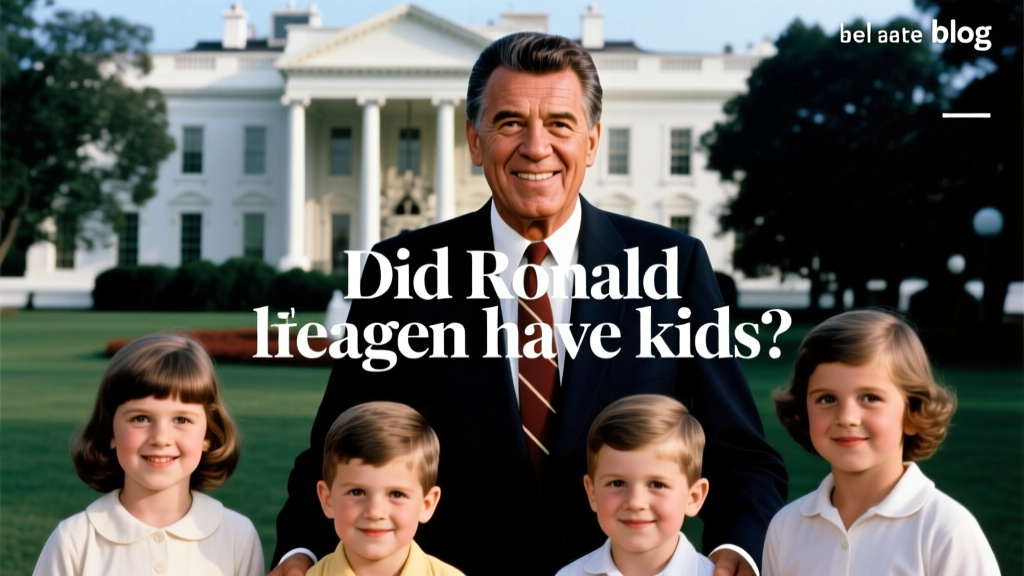 Reagan’s Kids: Fatherhood Lessons from a President