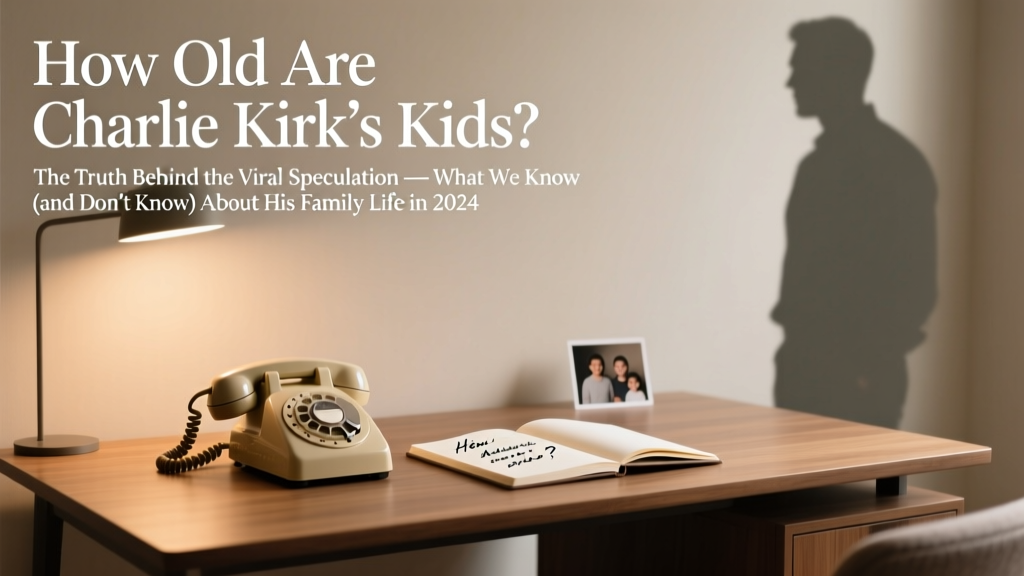 How.Old.Are Charlie Kirks Kids (2026)