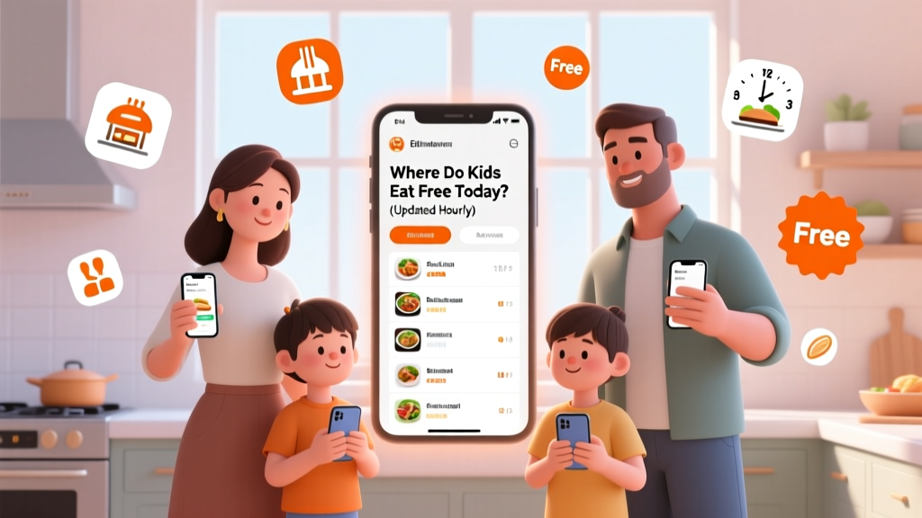 Kids Eat Free Today: Verified Local Deals (2026)