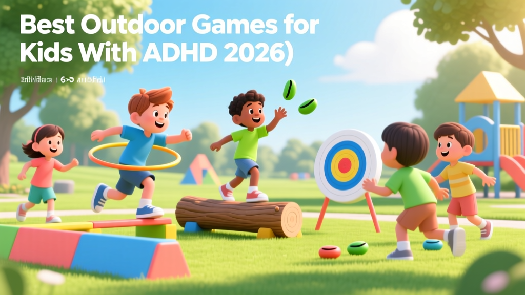 Best Outdoor Games for Kids With ADHD (2026)