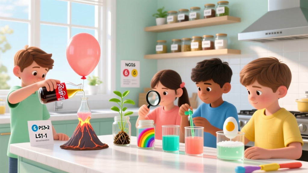 Kitchen Science Experiments for Kids (2026)