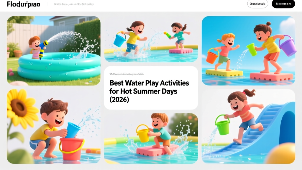 Best Water Play Activities for Hot Summer Days (2026)