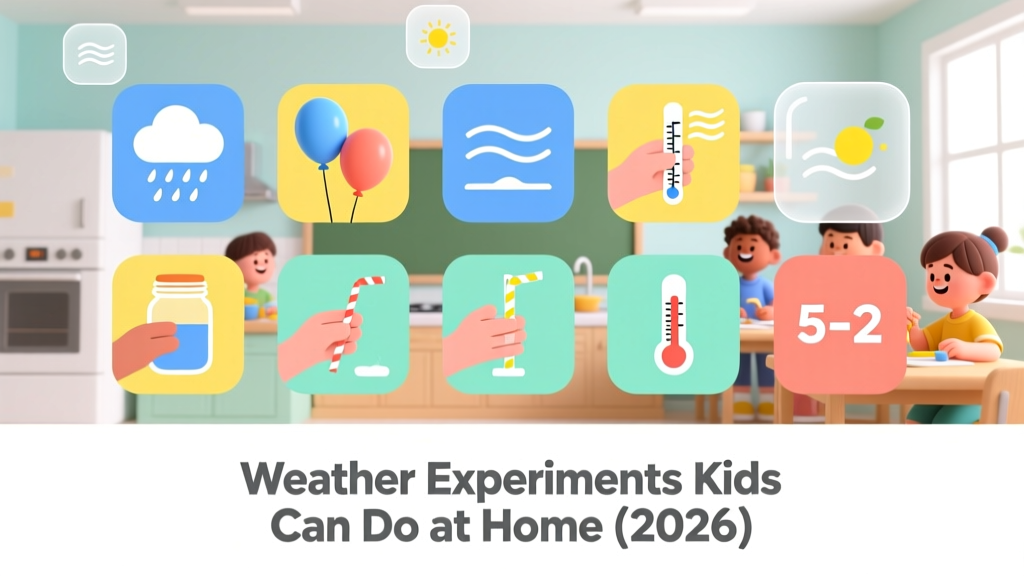 Weather Experiments Kids Can Do at Home (2026)