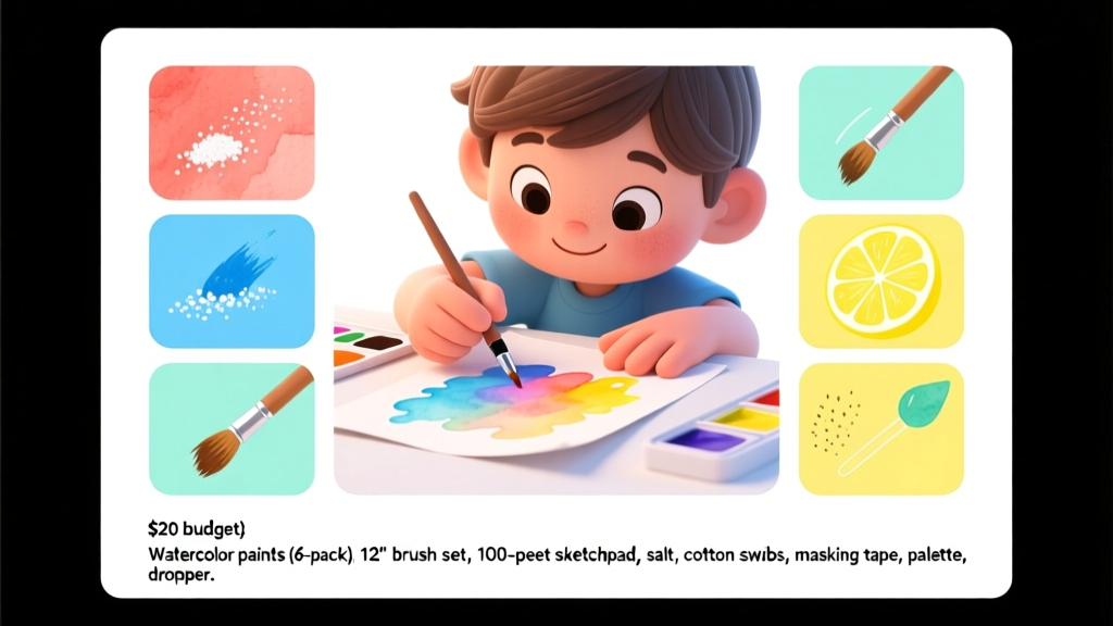 Easy Watercolor Techniques for Beginners Under 10 (2026)