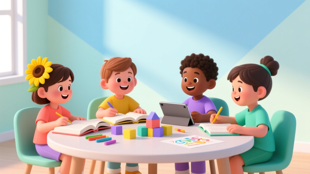 Learning Corner for Kids: Realistic, Low-Cost Setup