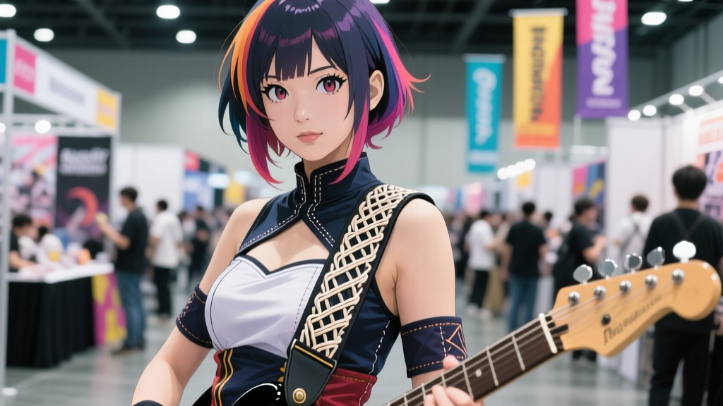 Bocchi the Rock Guitar Strap Tension Test