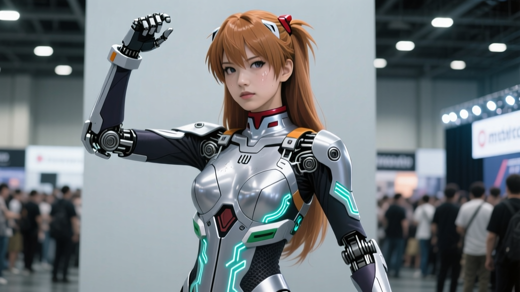 Cosplaying Asuka Langley Soryu Shoulder Harness