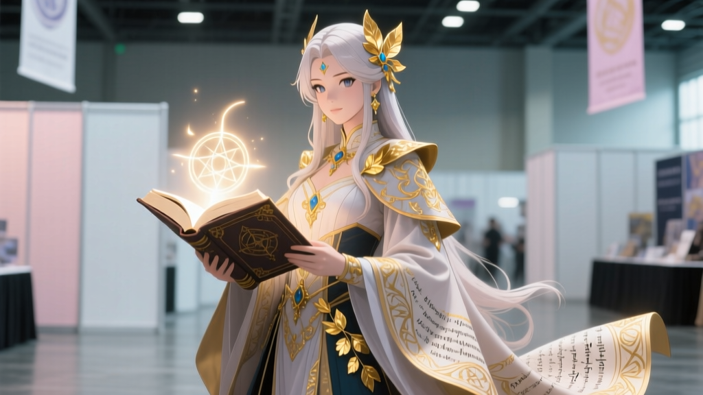Frieren Fan Artists Skip Gold Leaf for Spellbook