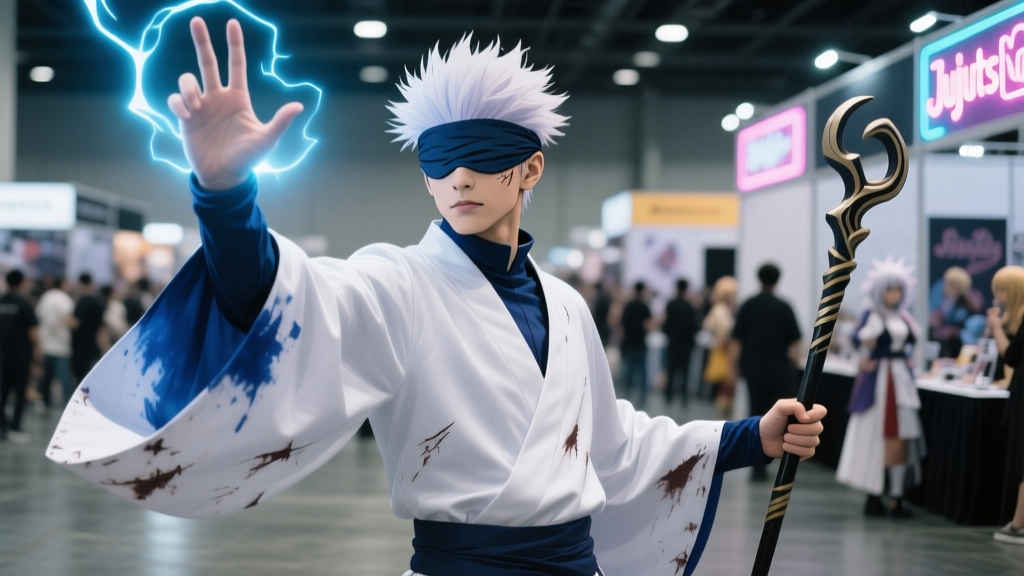 How to Sew Gojo's Jujutsu Kaisen Blindfold