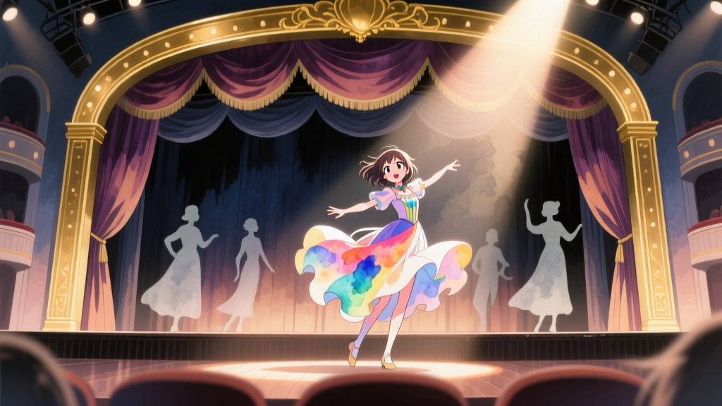 'Kageki Shojo!!' S2: Why P.A. Works Chose Watercolor Textures Over Digital Clean Lines — And What It Says About Theater Realism