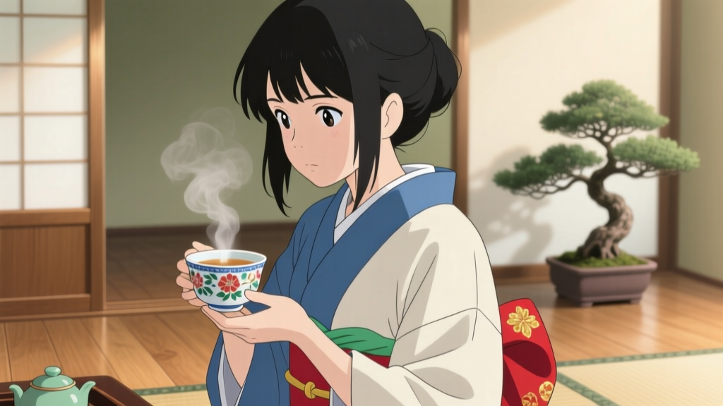 Kaguya Shinomiya Tea Ceremony as Cognitive