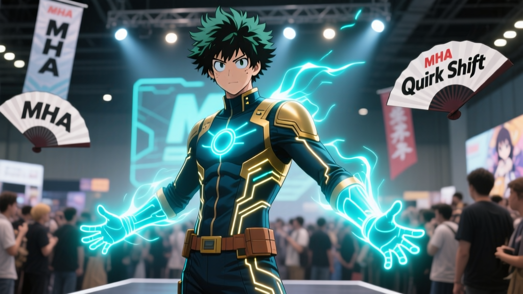 My Hero Academia Quirk Glow Art Shifts to Unity