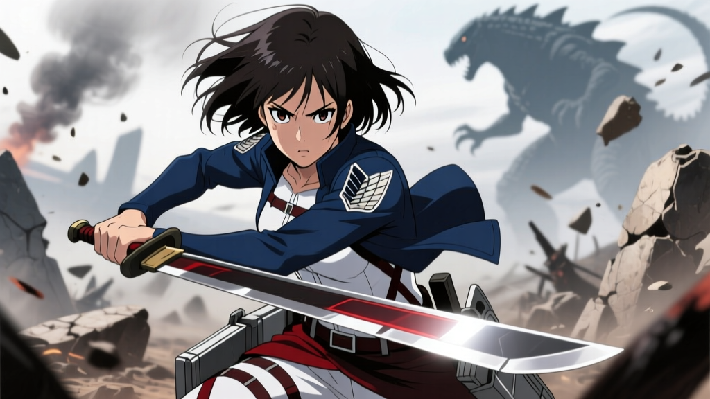 Mikasa Ackerman’s Post-Trauma Hyper-Vigilance — How Attack on Titan Reconfigures ‘Loyal Sidekick’ Tropes Through Combat Choreography