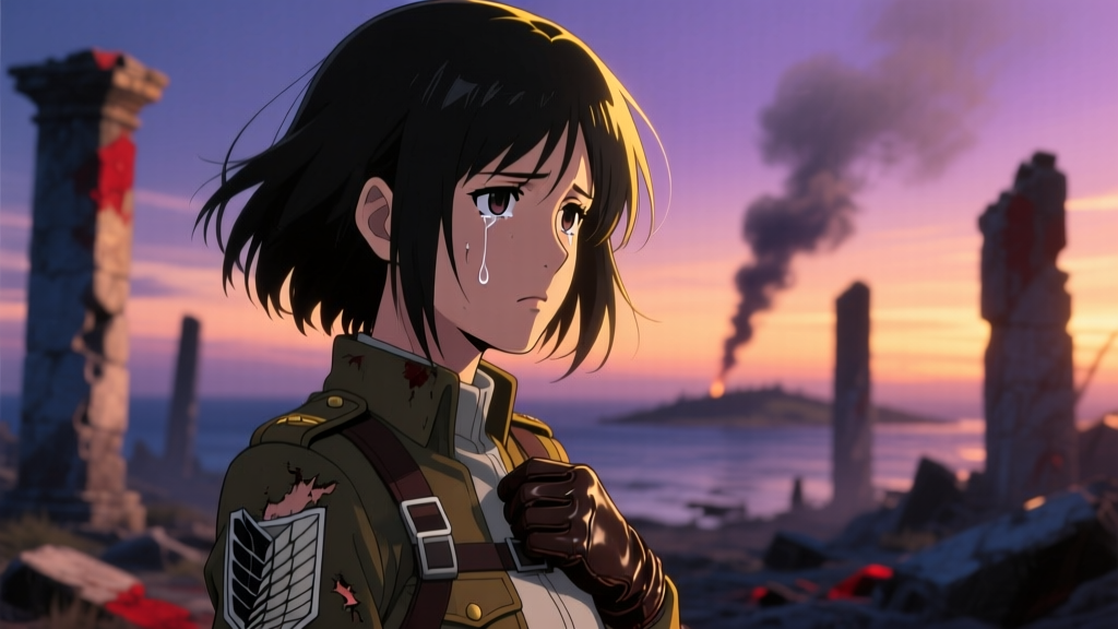 Mikasa Ackerman’s Post-War Silence in Attack on Titan: Not Trauma, But Linguistic Withdrawal (Chapters 130–139 Manga Analysis)